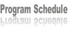 Program Schedule
